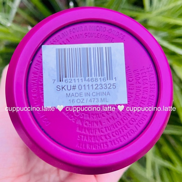 👌LAST FEW💜Starbucks 2021 ASL Holiday Ombre Gradient SS Hands Bottle Tumbler - Picture 8 of 8